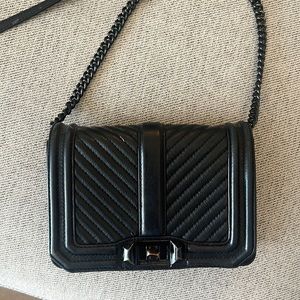 Rebecca Minkoff Small Love Leather Crossbody Bag